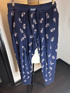 Polo Ralph Lauren Sleepwear Men's Unisex Polo Bear Drawstring Pants Size L - Picture 1 of 10