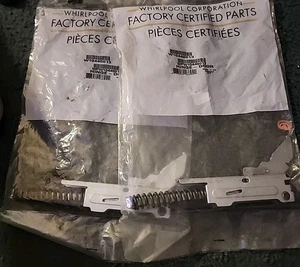 Pair New Whirlpool Range Oven Door Hinge W10440013, WPW10440013 - Picture 1 of 3