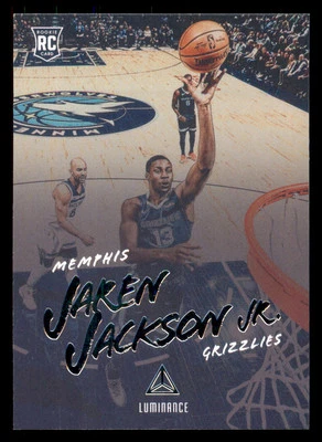 2018 Panini Luminance Jaren Jackson Jr. Rookie RC #144 Chronicles Basketball - Image 1 of 2