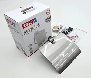 Tesa Nooblesse 40479 Toilettenpapierhalter Edelstahl Kleben Easy On Kit - Bild 1 von 5