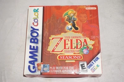 Legend of Zelda Oracle of Seasons (Gameboy Color Game Boy GBC) Complete CIB - Image 1 of 4