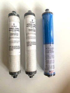 Microline RO Split Pre & Post Filter Set Parts 2-S7028 1-S7025 Sealed - Picture 1 of 3