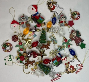 Konvolut 50 Miniatur Weihnachtsschmuck zum Aufhängen - Bild 1 von 7