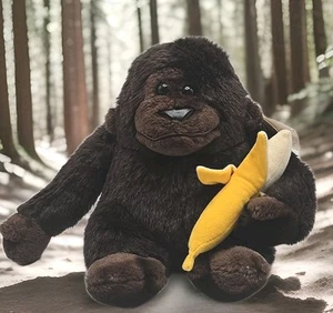 Mary Meyer Banana Sam Vintage Gorilla mit Banane Plüschtier Stofftier Spielzeug 8,5 Zoll - Bild 1 von 14