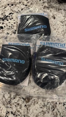 Cubiertas de carrete giratorio de neopreno Shimano - Cubiertas protectoras de carrete de pesca - Grandes Foto 1 de 2