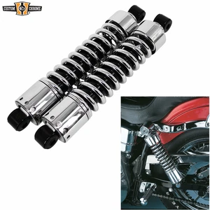 Amortiguadores de suspensión sin cubierta aptos para Harley 4 velocidades Big Twin 1958-1972 - Imagen 1 de 11