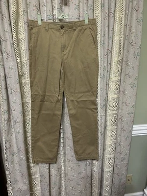 Chinos Kacki Lands’ End para niños 100 % algodón talla 14H usados en excelente estado Foto 1 de 4