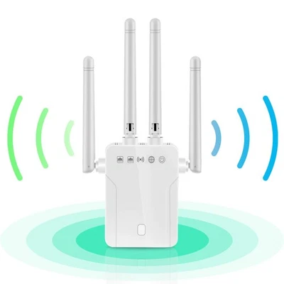 2,4G WIFI Range Extender Internet Router Wlan Repeater-Verstärker 300Mbit/s - Bild 1 von 4