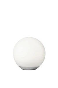 Lampada a sfera lampada a sfera lampada da tavolo sfera vetro bianco dimmerabile piccola lampada a sfera - Foto 1 di 3