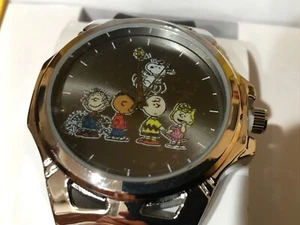 PEANUTS 75th Anniversary Accutime Collector's Watch - Charlie Brown, Snoopy NEW - Picture 1 of 9