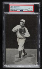 1907-09 Dietsche Detroit Tigers Postcards PC765 Fred Payne PSA 4