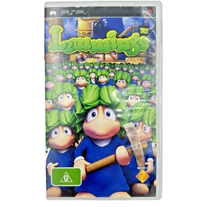 Lemmings Sony PlayStation PSP Portable Video Game Complete With Manual - Picture 1 of 7