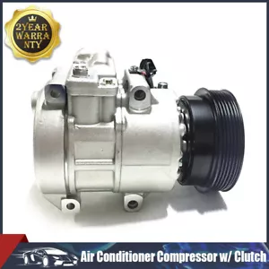 A/C AC Compressor w/ AC Clutch For 07-08 Kia Rondo 2.7L Engine OEM# 97701-1D100 - Bild 1 von 14
