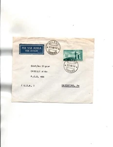 Italy FDC Sc#749 to US - Picture 1 of 1