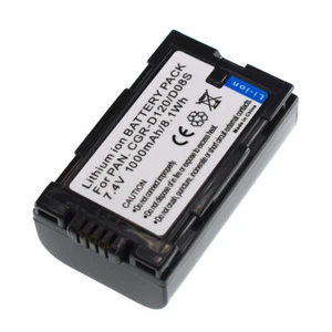 Li-ion Battery 7.4v for Panasonic CGR-D120, CGR-D08S, DZ-BP16, VSB0418, CGP-D110 - Picture 1 of 8