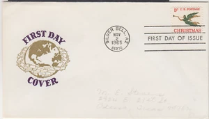 USA 1965 / USED - FDC SCOTT # 1276 XMAS - Picture 1 of 1