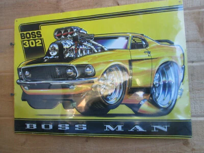 Exhibición de metal en relieve BOSSMAN 302 MUSTANG ROHAN DAY tienda automática ESTÁNDAR DE LUJO  Foto 1 de 4