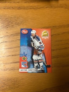 1998-99 Wayne Gretzky Upper Deck Post Kraft collection hockey card - NY Rangers
