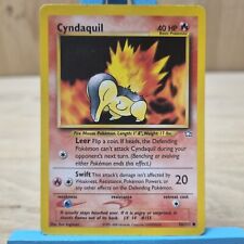 Cyndaquil 56/111 Neo Genesis MP/VG Pokemon Card