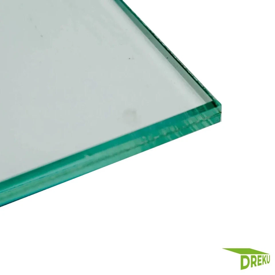 MARKENLOS 1 m² VSG Glas 8 mm nach Maß für Terrassenüberdachungen, Carports, Seitenwände