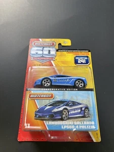 Matchbox Lamborghini Gallardo Lp560 -4 Polizia - Picture 1 of 2
