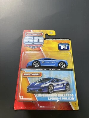Matchbox Lamborghini Gallardo Lp560 -4 Polizia - Image 1 of 2