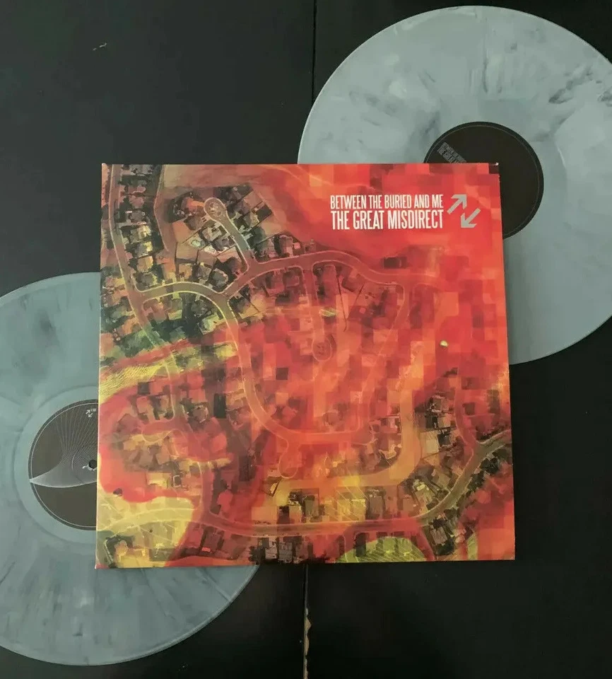 Between The Buried And Me: The Great Misdirect Grey Swirl Vinyl LP/500. Alaska - Image 1 of 3