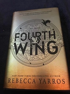 Fourth Wing by Rebecca Yarros (2023, Hardcover) First Edition - Picture 1 of 3