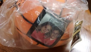 Pic Pals Soft Plush Basketball Photo Insert Pillow - Picture 1 of 4