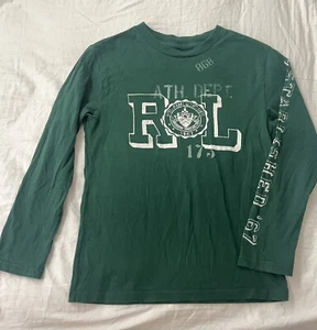 Ralph Lauren Polo Long Sleeve T Shirt Size 8y 140cm - Picture 1 of 5