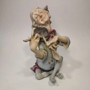 Old Kitchen Musician Kalk Figurine Spoon Fiddler *as-is Please Read - Picture 1 of 17
