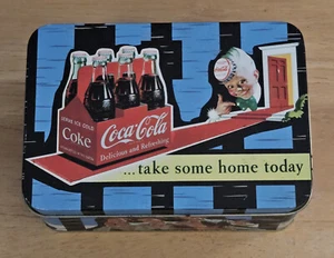 2003  Coca Cola ...Take Some Home Today Tin Container - Picture 1 of 6