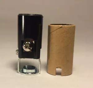 New 1 3/4" Keyless Candelabra Socket w/ Hickey Chandelier Lamp Socket UL #SO312 - Picture 1 of 4