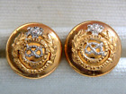 MILITARY - NORTH STAFFORDSHIRE REGIMENT OFFICERS MESS DRESS SMALL BUTTONS (2)