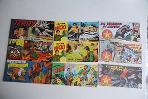 BLOCCO DI 9  FUMETTI A STRISCE VARIE - Bild 1 von 4