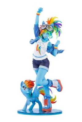 MY LITTLE PONY - Rainbow Dash Bishoujo Limited Edition 1/7 Pvc Figure Kotobukiya - Immagine 1 di 4