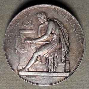 Geneva, Switzerland: Prize For Literature, Study And Vigilance (Arms Of Geneva) - Picture 1 of 4