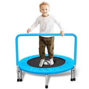 RAVS 36" Kids Trampoline Indoor, Adjustable Full Foam Handle and Thickened Sa... - Picture 1 of 7