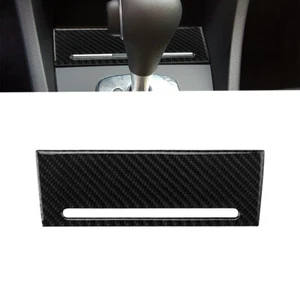 For Audi A4 S4 2005-08 Carbon Fiber Center Console Cigarette Lighter Panel Cover - Imagen 1 de 12
