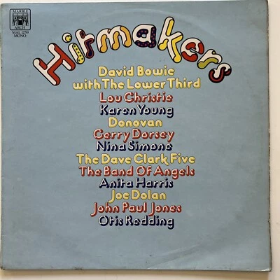 Hitmakers  Various Vinyl LP Mono 1969 Bowie/otis Redding EX/VG+ - Image 1 of 4