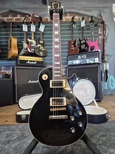 Gibson Les Paul Custom Shop Standard Black Green Sparkle 2009 Electric Guitar - Picture 1 of 16