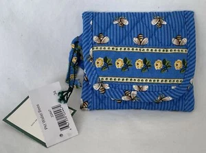 Vintage Vera Bradley BEES POCKET WALLET NEW NWT Rare! - Picture 1 of 12