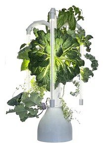 The Hydro Tower® Hydroponic Tower with Integrated Lighting and Watering Systems - Picture 1 of 13