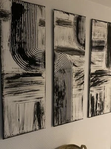 Textured Art / Strukturbild / Leinwand / Unikat - Bild 1 von 5