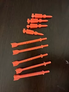 Vintage 1987 GI Joe Mobile Command Center Long & Short Missiles Rockets - C726 - Picture 1 of 3