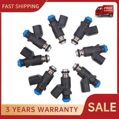 Set of 8 Fuel Injector For GMC Savana 2500 3500 4500 6.0L V8 2010-2019 FJ1089 US Foto 1 de 4