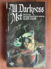 Glen Cook ALL DARKNESS MET 1984 Dread Empire #3 superbe pochette art