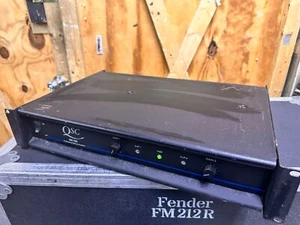 Amplificador de potencia de dos canales QSC MX700 - 225 vatios/canal - probado y funcionando - Imagen 1 de 9