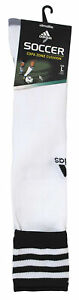 Adidas L5557 White Copa Zone Cushion Soccer Socks Size Small
