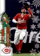 2020 Topps Holiday #HW165 Nick Castellanos Cincinnati Reds